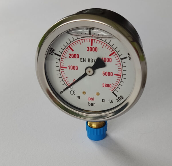 Manometar prikljucak dole fi 63 0-6 bar 1623.60